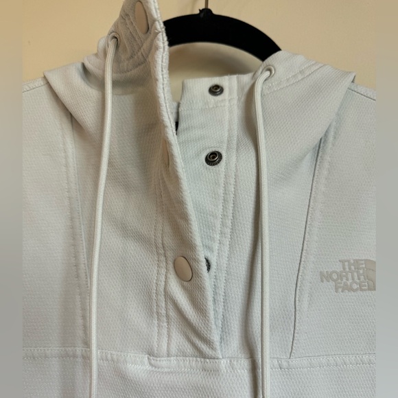 NWOT The North Face light gray tekno ridge pullover hoodie size small - Picture 3 of 16